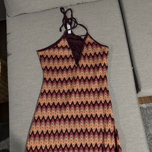 Chic Zigzag Dress